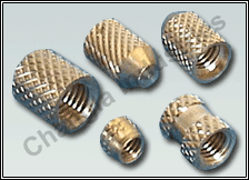 Knurling inserts for Moulding